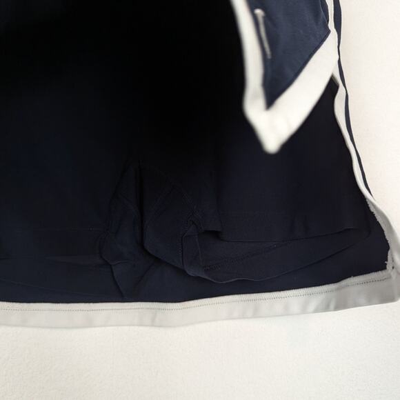Retro Nike Navy Logo Stripe Tennis Skirt Skort Size XS - Picture 5 of 6